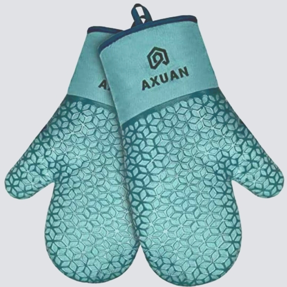 Other - New Heat Resistant 500℉ Oven Mits Non-Slip Silicone